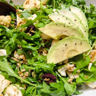 Roasted Cauliflower and Farro Salad
